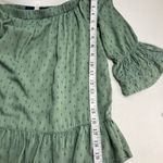Blue Rain , women’s top, CottageCore, Boho,XS,Green Photo 2