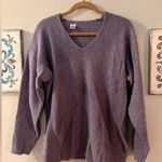 Purple Oversized Sweater, Size M Size M Photo 0