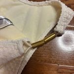 Pretty Little Thing NWT cream textured mini bikini bottoms size 10 Photo 5