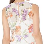 Calvin Klein  floral white Hydrangea High-Low wedding guest dinner Maxi Dress 6 Photo 2