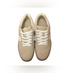 American Eagle NWT AE Linen-Blend Retro Casual Sneaker Size 7 women’s Tan/Cream Photo 5