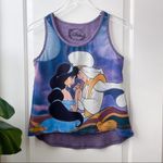 Disney Aladdin Sheer Tank Top Purple Medium Photo 1
