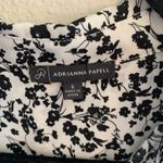 Adrianna Papell  Floral Button Down Blouse Photo 3