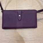 Kate Spade  Burgundy Crossbody wallet/iPhone bag Photo 3