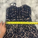 Finders Keepers  Navy Lace Somerset Dress NWT New with Tag Size Medium Photo 7