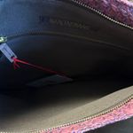 NWT Nandakwang Elegant Red Textured Women's Tote Bag Photo 6