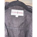 Robin Berry Embellished Denim Jacket Black Jean Jacket Vintage Medium Black Photo 4