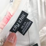 City Chic  Spring Fields Darling Fields Off Shoulder Dress Plus Size XXL 24 NEW Photo 5