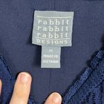 Rabbit Rabbit Rabbit Navy Blue Lace Sleeveless Dress V Photo 1