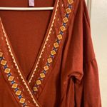 Francesca's  Burnt Orange Top Photo 1