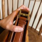 MCM Cognac Visetos Coated Canvas Shoulder Bag Leather Monogram Gold Vintage Photo 10