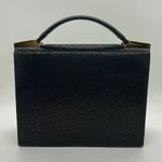 Brian Atwood Gorgeous Vintage Black Leather Evening Clutch Purse Bag ❤️❤️ Photo 1