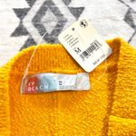 Free People  Beach Gold Rio Sweater Knit Strapless Maxi Dress Medium Photo 8