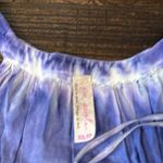 Free People Asymmetrical Tie Dye Dress Blue Sleeveless Boho Festival Size XS Photo 6