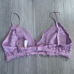 Free People NWOT Maya Multiway Purple Lace Bralette size Medium Photo 4