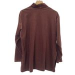 Diane Von Furstenberg Diane von Furstenburg Vintage Ribbed Knit Sweater Purple Mockneck Womens Large Photo 3