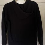 Black zip up hoodie Photo 1