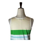 A.P.C. White Cotton Multicolor Striped Scoop Neck Tank Top Size XS Photo 3