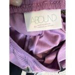 Abound BP 𝅺RIBBED Crop Long Sleeve tee top Purple MEDIUM Photo 7