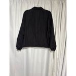 Napa Valley Womens Black Lightweight Jacket L Zip Photo 4