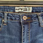 Monkey Ride Jean Distressed Denim Blue Size 8 Photo 6
