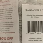 Glass Ladder Co Yellow Leather Crossbody Bag Tech Organizer NWT but FLAWED Photo 6