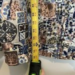 Vintage Womens 100% Silk Floral Patchwork Bomber Jacket Size Small Tan Photo 5