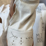 Miz Mooz  Fifi Leather Wide Width Ankle-Strap Sandals size 6/5 Photo 0