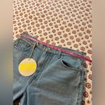 NWT Mother Snack The Fun Dip Puddle Wide Leg Baggy Jeans Size 30 Light Wash Blue Photo 8