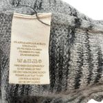 Free People  Beach Cardigan Sweater Stripe‎ Mohair Blend Gray Size Small Photo 9