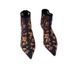 Dior Christian  Embroidered Heart Butterfly Ankle Boots Pointed Toe EU 36 Photo 1