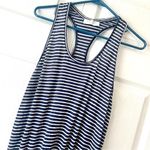 Everlane Blue and White Striped Racerback Linen Tank Top Dress Size Small Photo 1