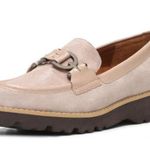Donald Pliner  Clio Slip-on Chunky Loafer Calf Suede Blush Size 12 NEW (Sold Out) Photo 1