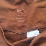 Nike  Women's Brown High rise Bike Shorts Large Photo 1