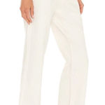 Veronica Beard  Cream Jeans 32 Blake Classic Straight High Rise Denim Photo 0