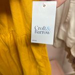 Croft & Barrow Yellow Sleeveless Tiered Dress Photo 5