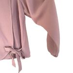 Greylin Anthropologie  Chelsea Faux Wrap Top Long Sleeve Lilac Photo 6
