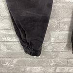 EXPRESS  Black Camo Cropped Straight Jeans Photo 4