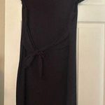 La Femme Navy Ces Femme Flutter Sleeve Dress Photo 1