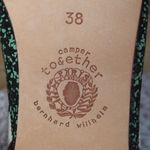 Bernhard Willhelm X Camper Womens 7.5 Patchwork Ballerina Flat White Photo 8