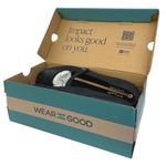 Toms NEW  Bianca Black Metallic Suede Square Toe Mary Jane Flats Shoes Size 7 Photo 6