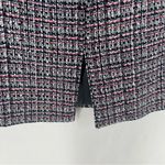 White House | Black Market WHBM Classic Black White Pink Tweed Pencil Skirt Size 16 Photo 4