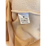 Checkered Smiley Face Graphic Sweatshirt Casual Pullover‎ Trendy Top Tan Size M Photo 1