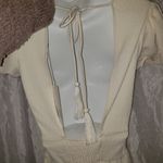 ZARA small short floral embroidered v neck combination jumpsuit TRF nwt Photo 5