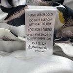 Wishlist Apparel Leopard Print Midi Skirt Satin Look Women's Size Small White Photo 4