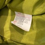 Frank Lyman Design Celery Green Bubble Hem Puff Sleeve Button Down Belted Dress Size 6 Photo 13