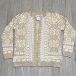 Vintage Cardigan Fair Isle Size M Photo 2