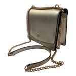 Tory Burch Robinson Convertible Gold Leather Crossbody Purse Photo 2