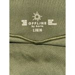Aerie  OFFLINE Real Me Flare Hi-Rise Leggings Asparagus Green Womens Size Large L Photo 9