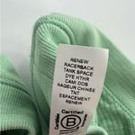 Athleta  Renew Racerback Tank Space Dye Hthr green sz XS Photo 6